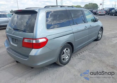 2005 Honda Odyssey Ex from USA, damaged, VIN 5FNRL38445B075509
